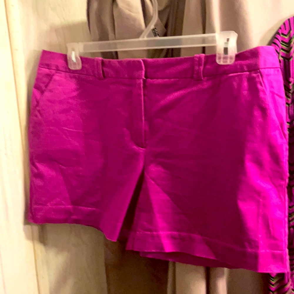 Frusia Rasberry plum colored modern fit shorts Gently Worn